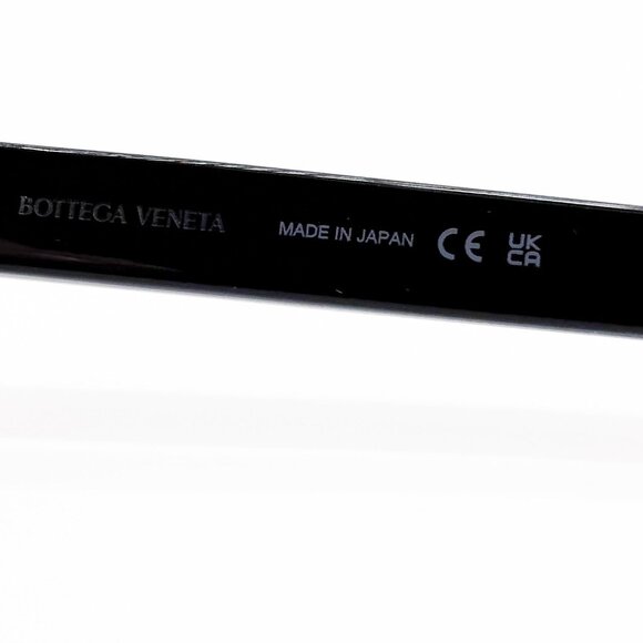 NEW BOTTEGA VENETA EYEGLASSES BV1059O 001 SQUARE BLACK WOMEN EYEWEAR - Picture 8 of 9